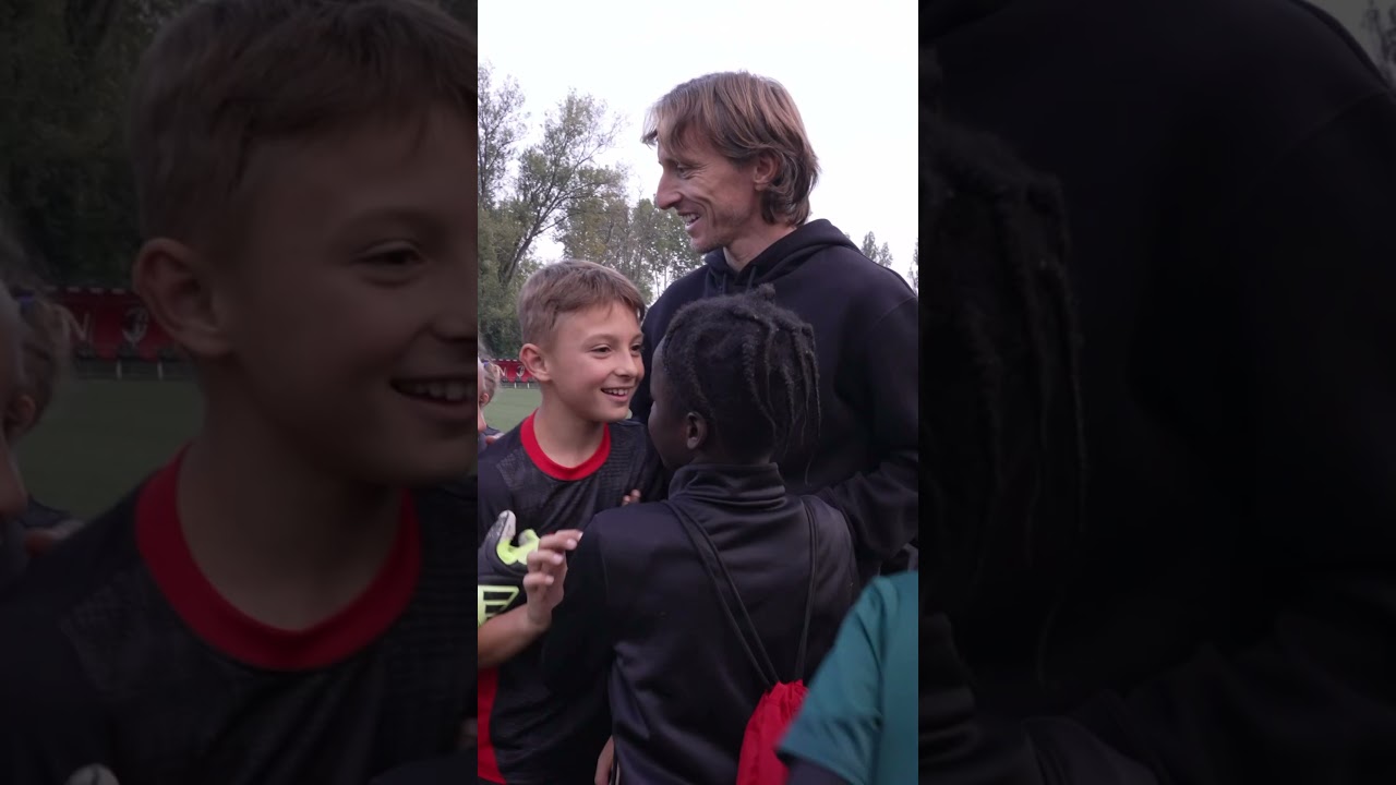 Inspiring young generations: Luka Modrić | #shorts