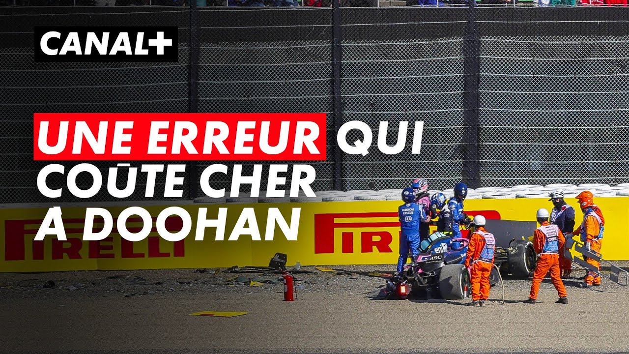 Crash de Jack Doohan en essais libres 2 au GP du Japon 🏎️