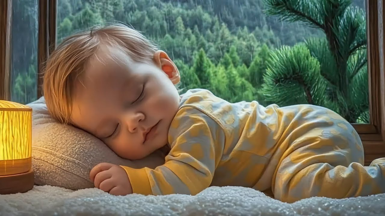 Baby Sleep Music with Rain Sounds 🌧️ for Instant Sleep