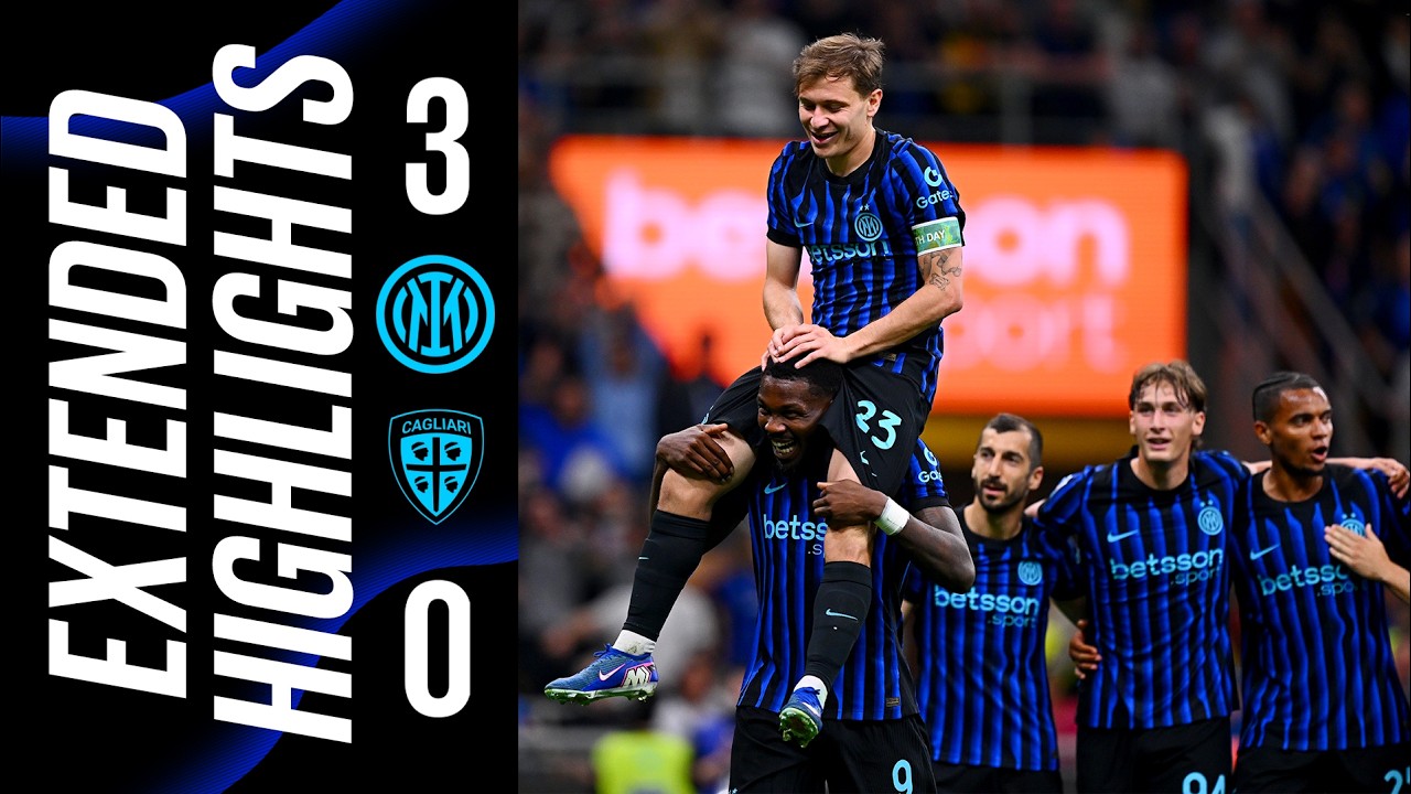 Inter 3-0 Cagliari: Highlights of a Dominant Win ⚽️