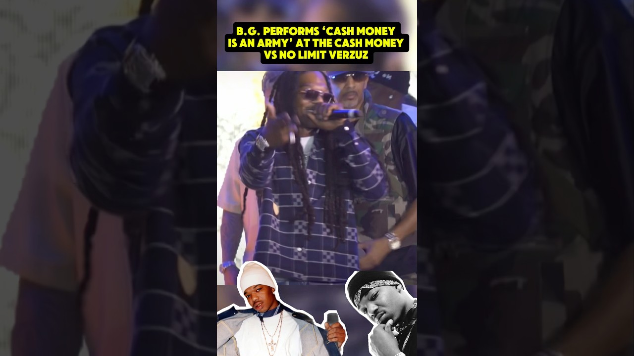 B.G. Performs Cash Money Anthem at Verzuz 🎤