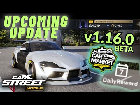 CarX Street v1.16.0 Update: Car Market & Rewards 🚗