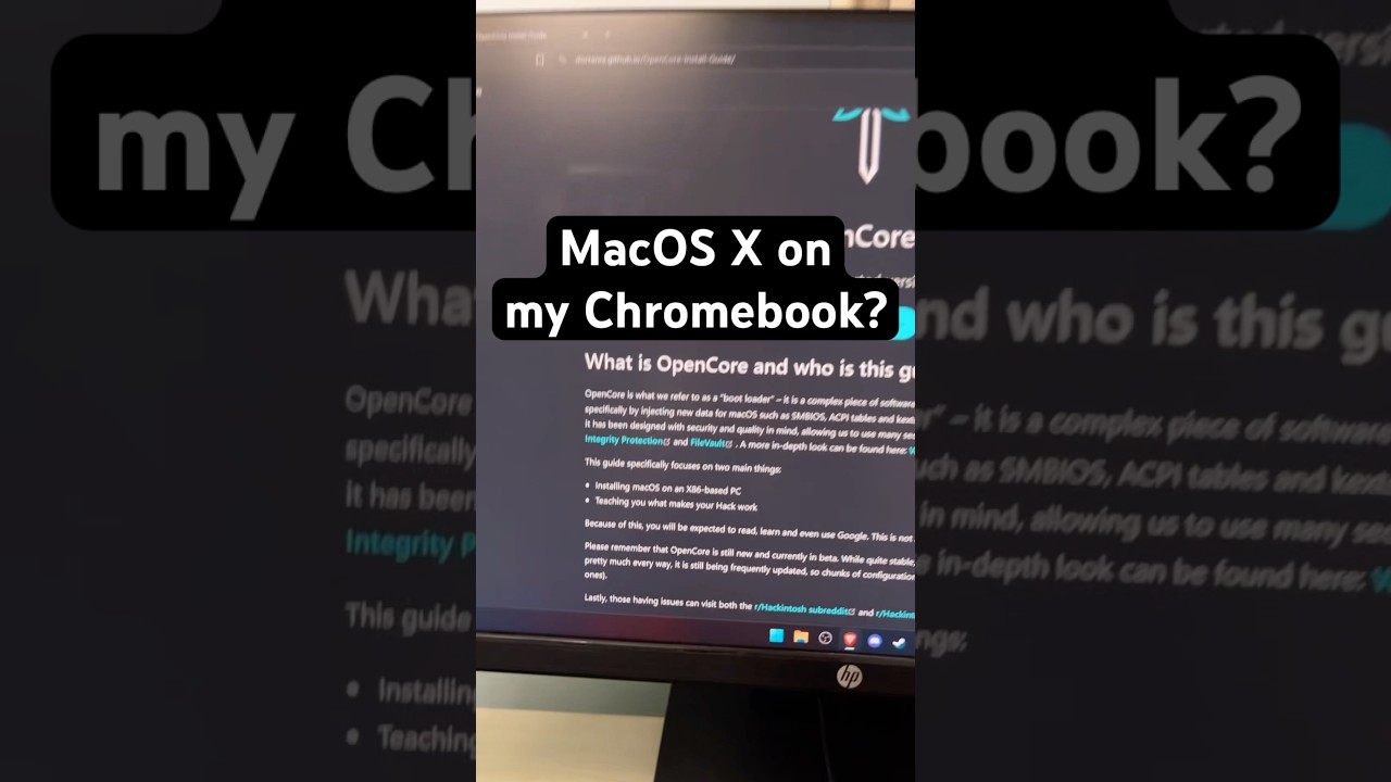 Run macOS on Your Chromebook? Here's How