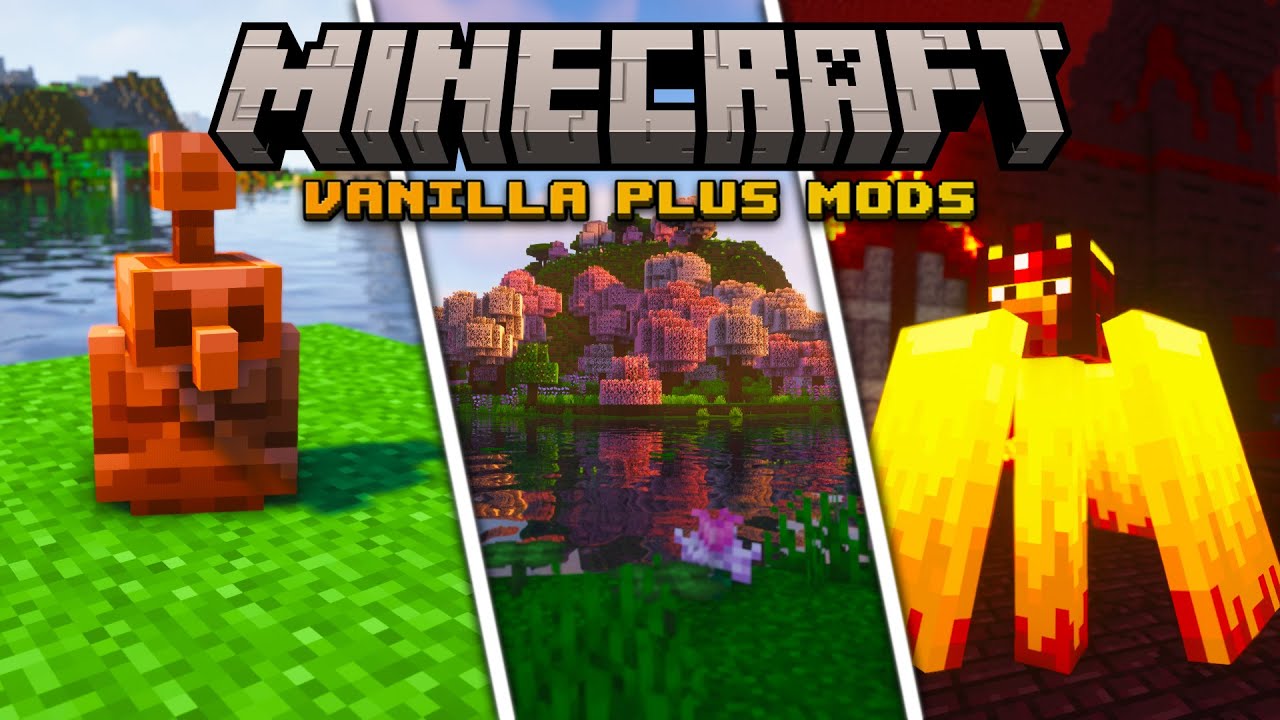 20 AMAZING Minecraft Vanilla Plus Mods for 1.19