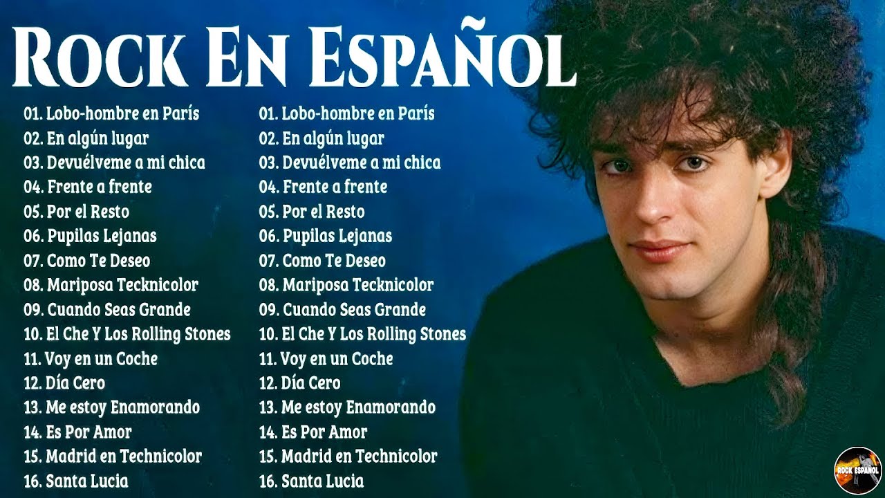Rock En español De Los 80 y 90 ~ Lo Mejor Del Rock 80 y 90 en Español, Enrique Bunbury, Soda Stereo