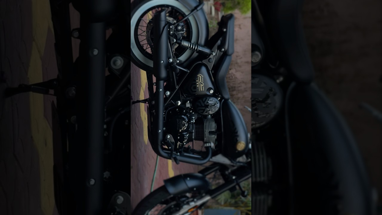 Royal Enfield Goan Classic 350 – Sleek New Black Edition 🖤