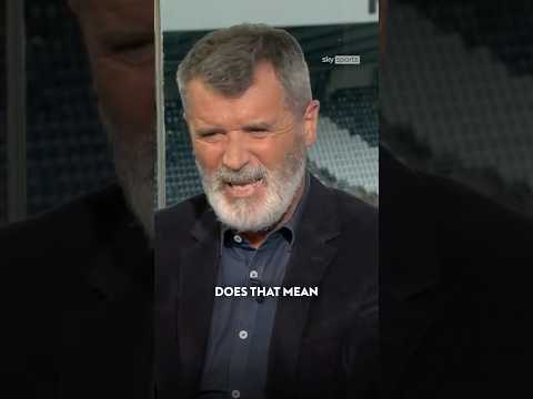 Roy Keane NOT happy with the Man Utd manager & players 😳