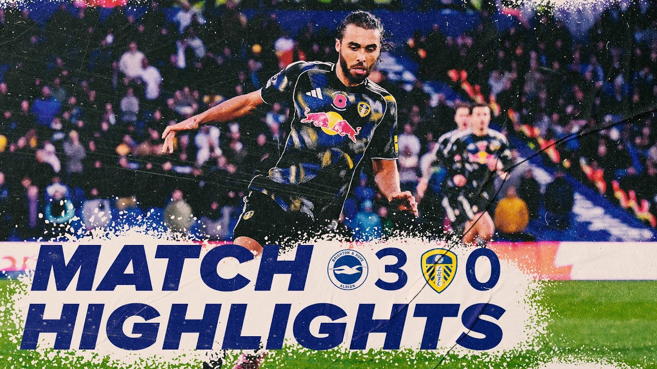 Brighton & Hove Albion Dominates Leeds United 3-0 | Premier League Highlights ⚽