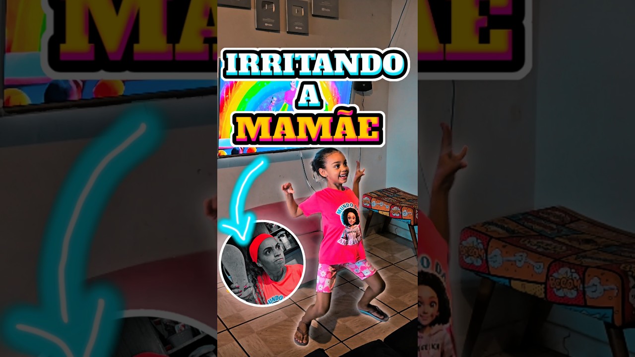 Filha Irritando a Mamãe! 😂 #shorts