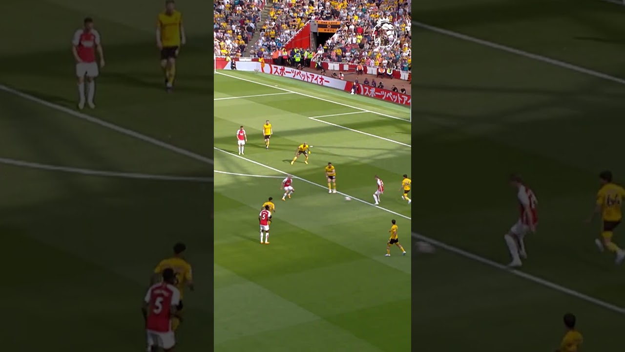 Bukayo Saka's Stunning Goal vs Wolves ⚽