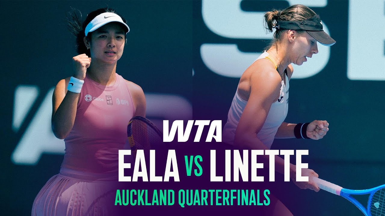 Eala vs. Linette | 2026 Auckland QF Highlights ๐พ