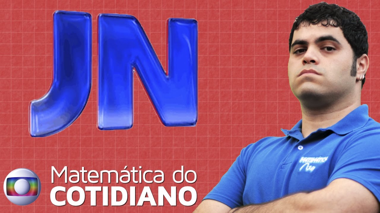 Matemática Rio Destaca a Matemática no Cotidiano no Jornal Nacional