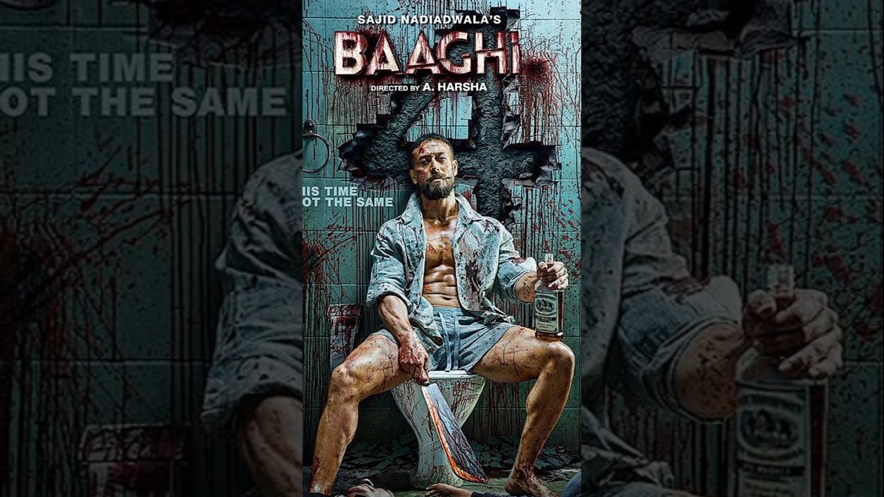 Tiger Shroff Returns in Baaghi 4 🎬
