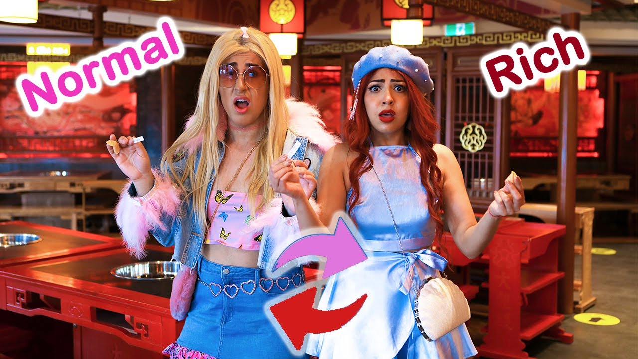 Body Swap Chaos: Rich Girl vs Normal Girl! 🤯