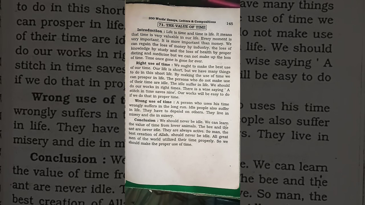 Understanding the Value of Time ⏳