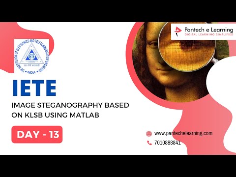 IETE Day 13: Project 13 - Image Steganography Using KLSB in MATLAB