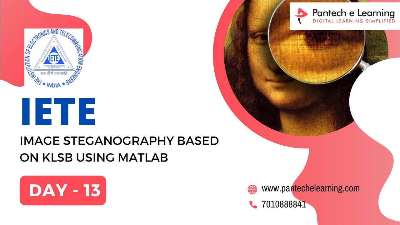 IETE Day 13: Project 13 - Image Steganography Using KLSB in MATLAB