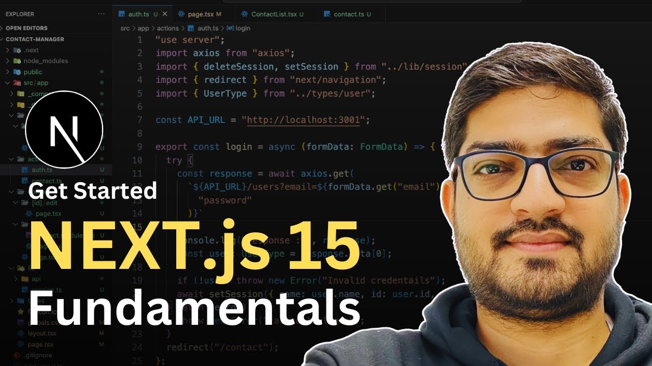 Next.js 15 Basics in 45 Minutes π