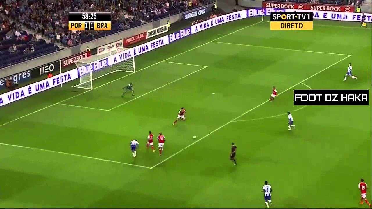 تمريرة حاسمة من ياسين براهيمي تُهدّي الفوز على سبورتينغ براغا ⚽