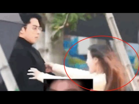 Fan Attempts Forceful Hug of Dylan Wang 🎥