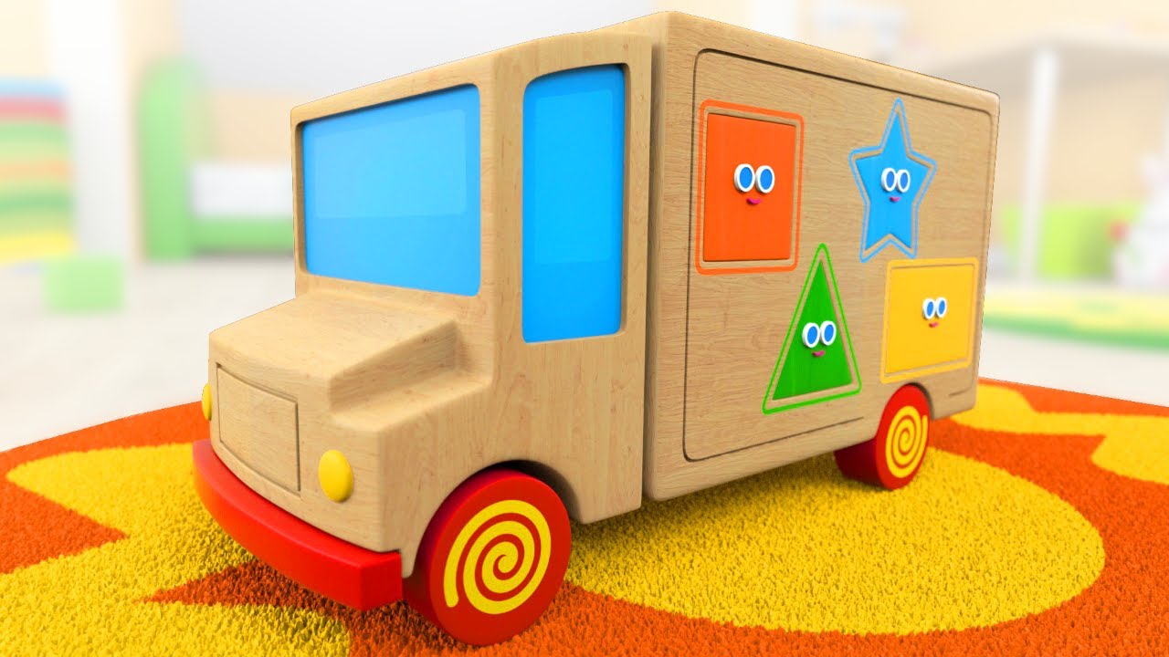 Обучающий мультфильм для малышей: Учимся цветам и формам с Тино 🚚