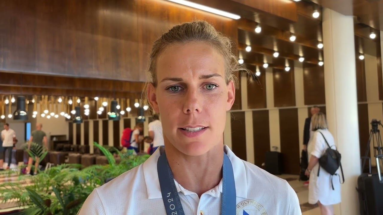 Nikola Ogrodníková po návratu z Olympiády 2024 🏅