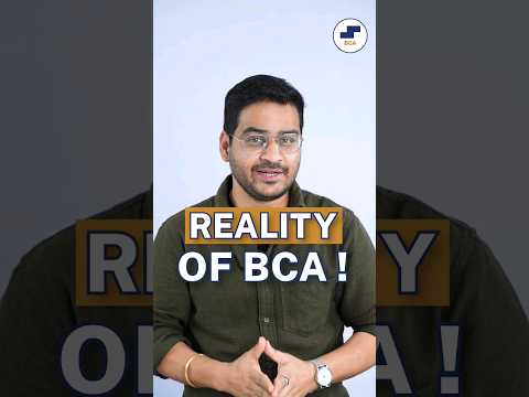 š„Sirf BCA Degree Kafi Nahi Hai! š„ How to Get Job After BCA? #shorts #youtubeshorts #bcajobs #bca