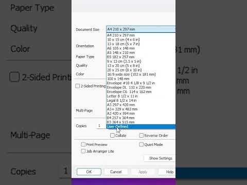 How to Create Custom Paper Sizes in Any Epson Printer - 2025