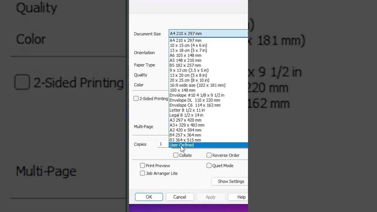Easily Create Custom Paper Sizes on Any Epson Printer in 2025 🖨️