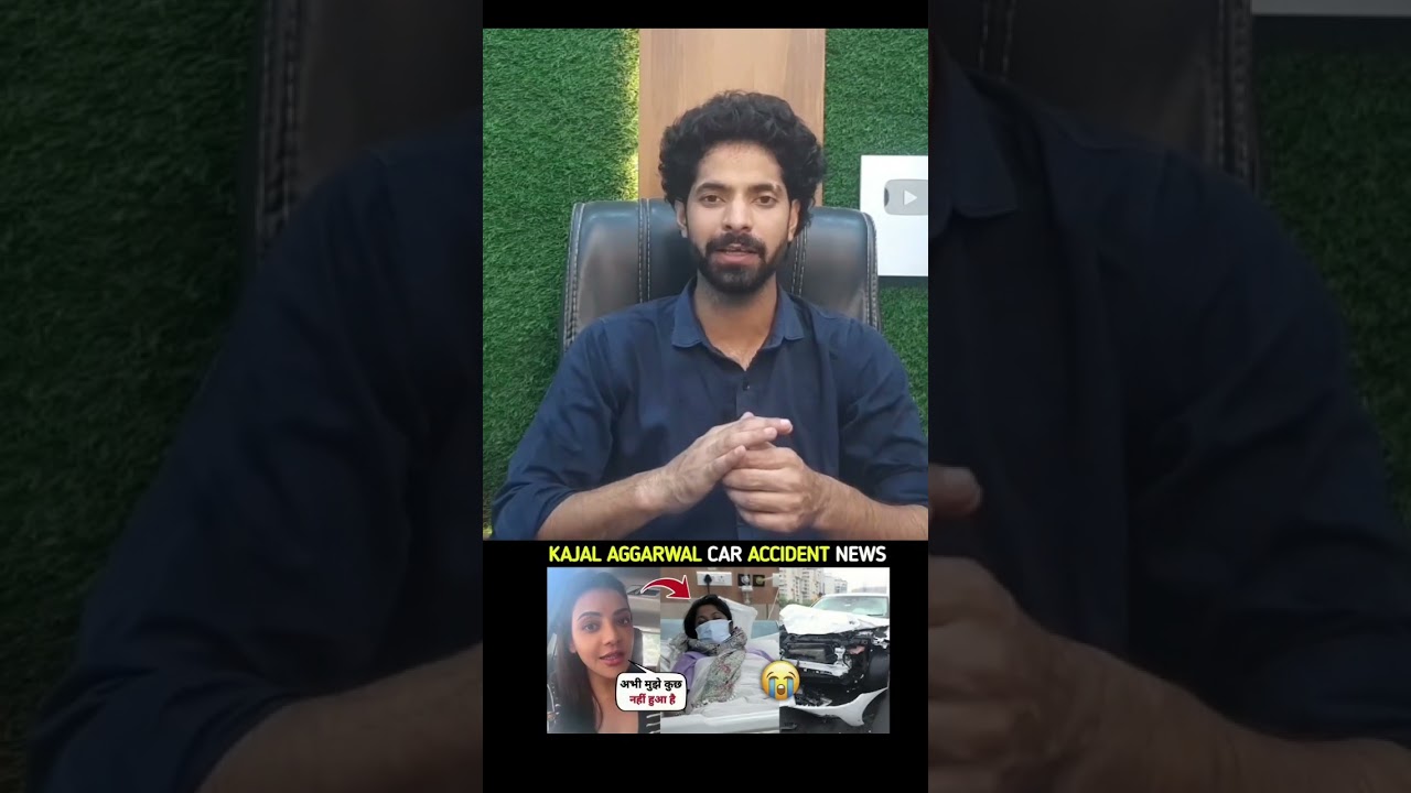 Kajal Agarwal Car Accident Footage – Real or Fake? 😢