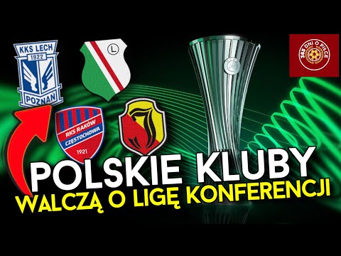 RANKING UEFA | LEGIA WARSZAWA, RAKÓW CZĘSTOCHOWA i JAGIELLONIA BIAŁYSTOK grają o LIGĘ KONFERENCJI