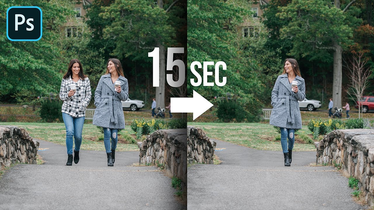 Remove People from Photos in Just 15 Seconds with Photoshop! π