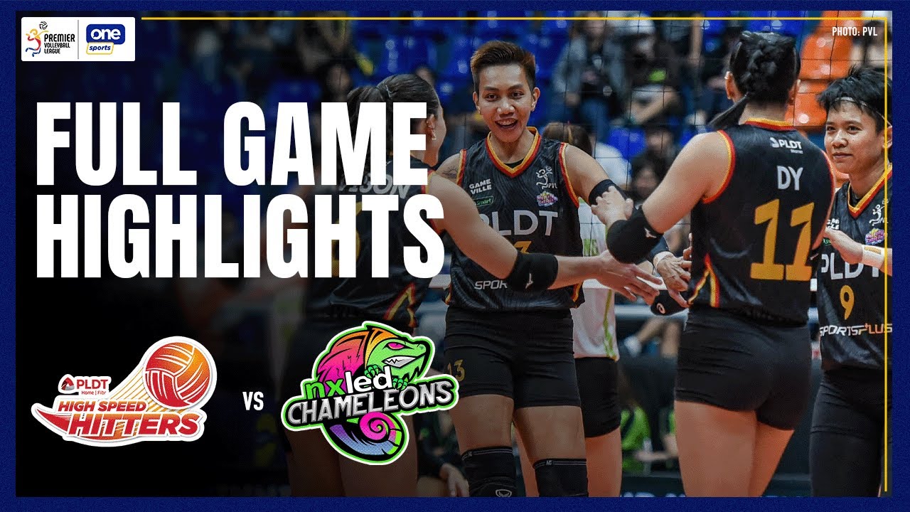 PLDT High Speed Hitters Dominate Nxled in 2025 PVL Reinforced Conference | Full Game Highlights 🏐