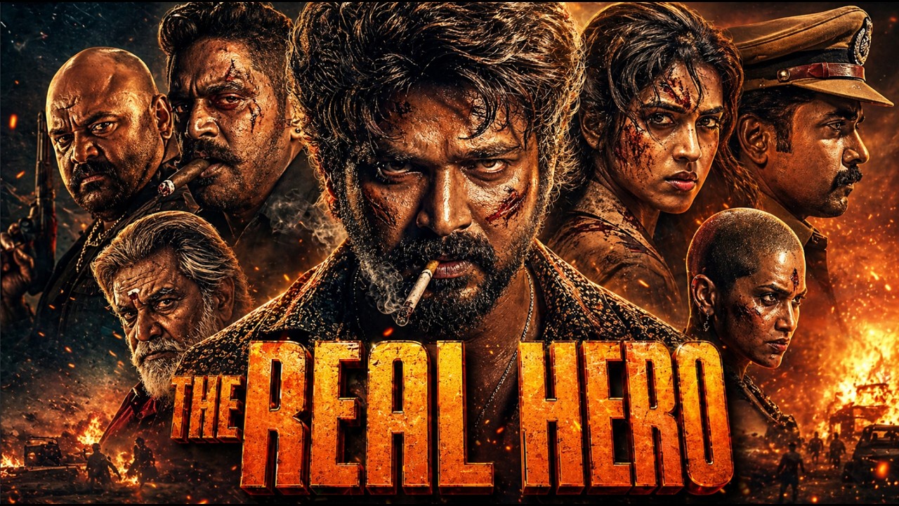 The Real Hero (2026) | Allu Arjun Hindi Dubbed Action
