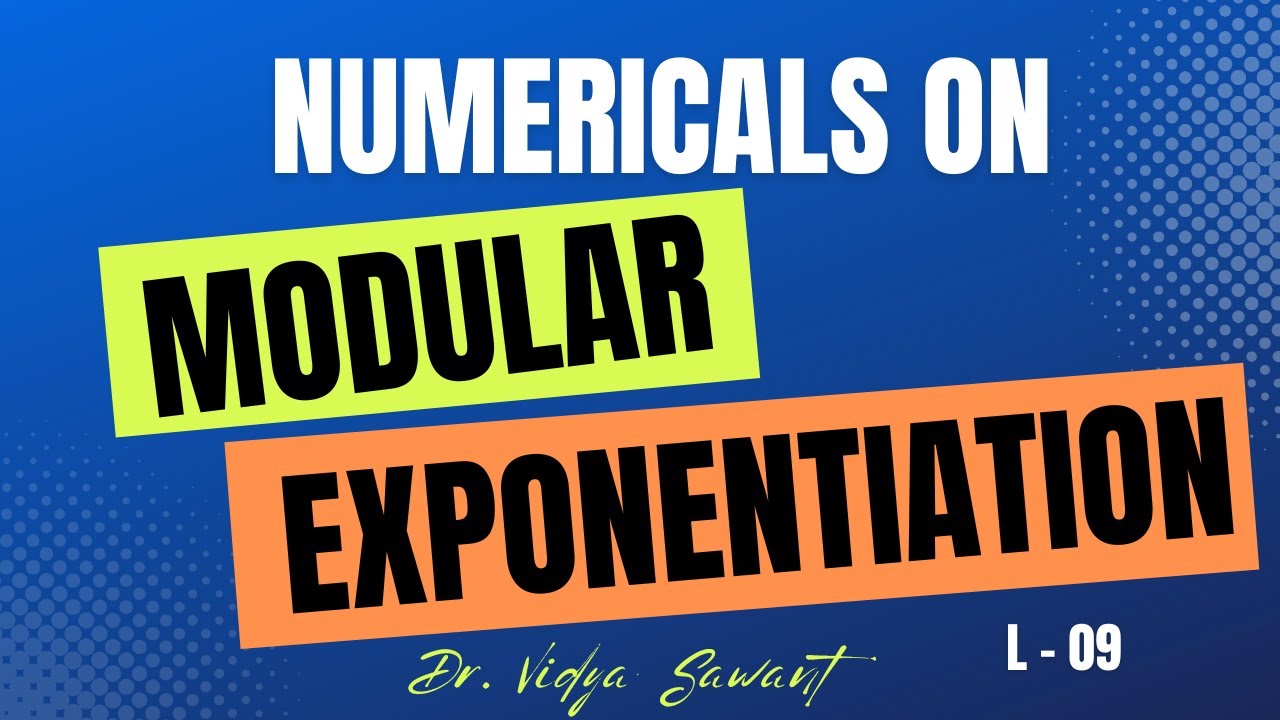 Modular Exponentiation Explained π’