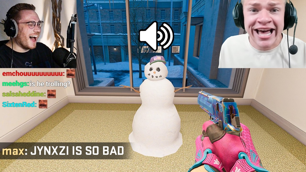 Ragebaiting Jynxzi in CS2 Prop Hunt...