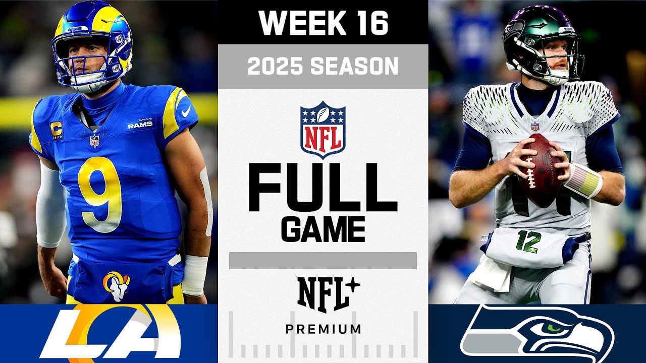Thursday Night NFL: Rams vs. Seahawks Week 16 🏈