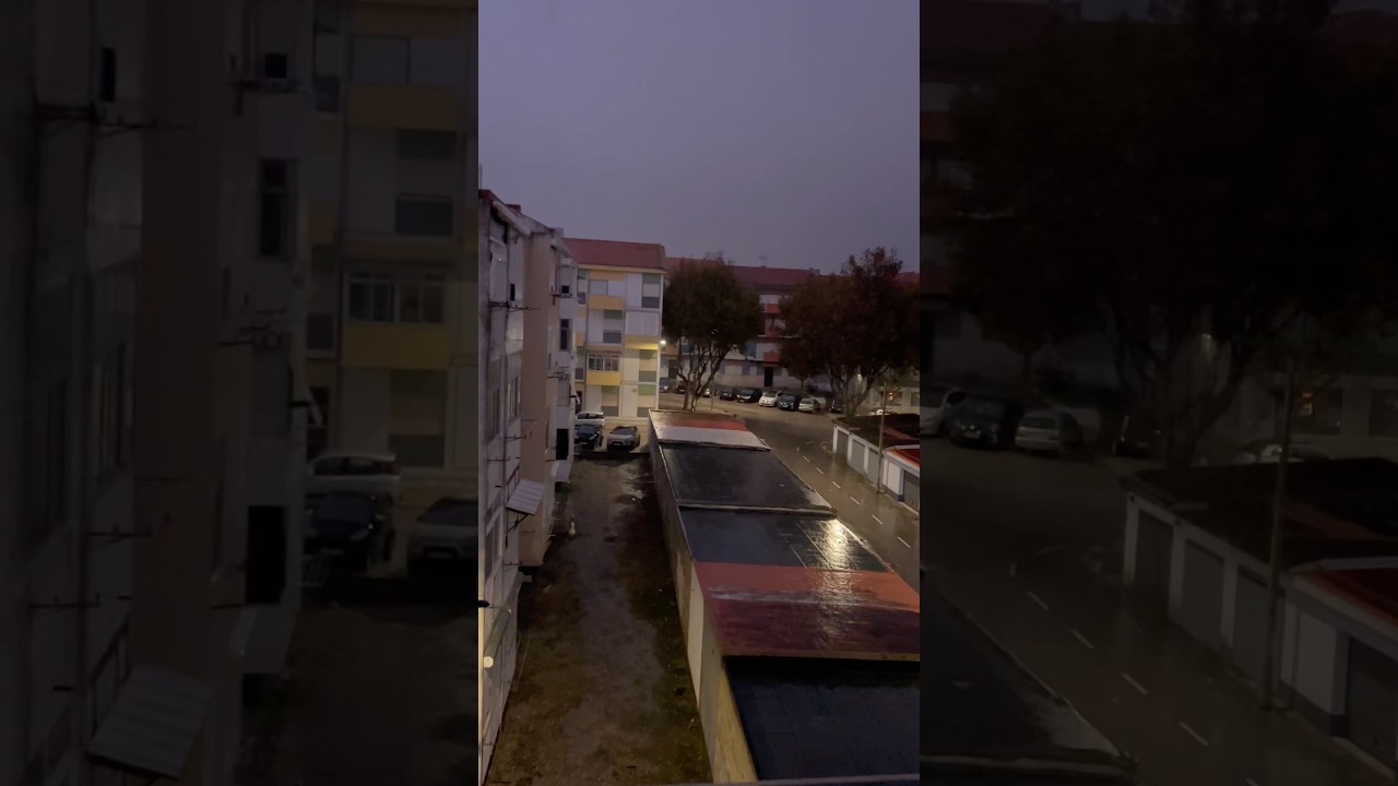 Intensa Chuva e Tempestades em Portugal e Brasil