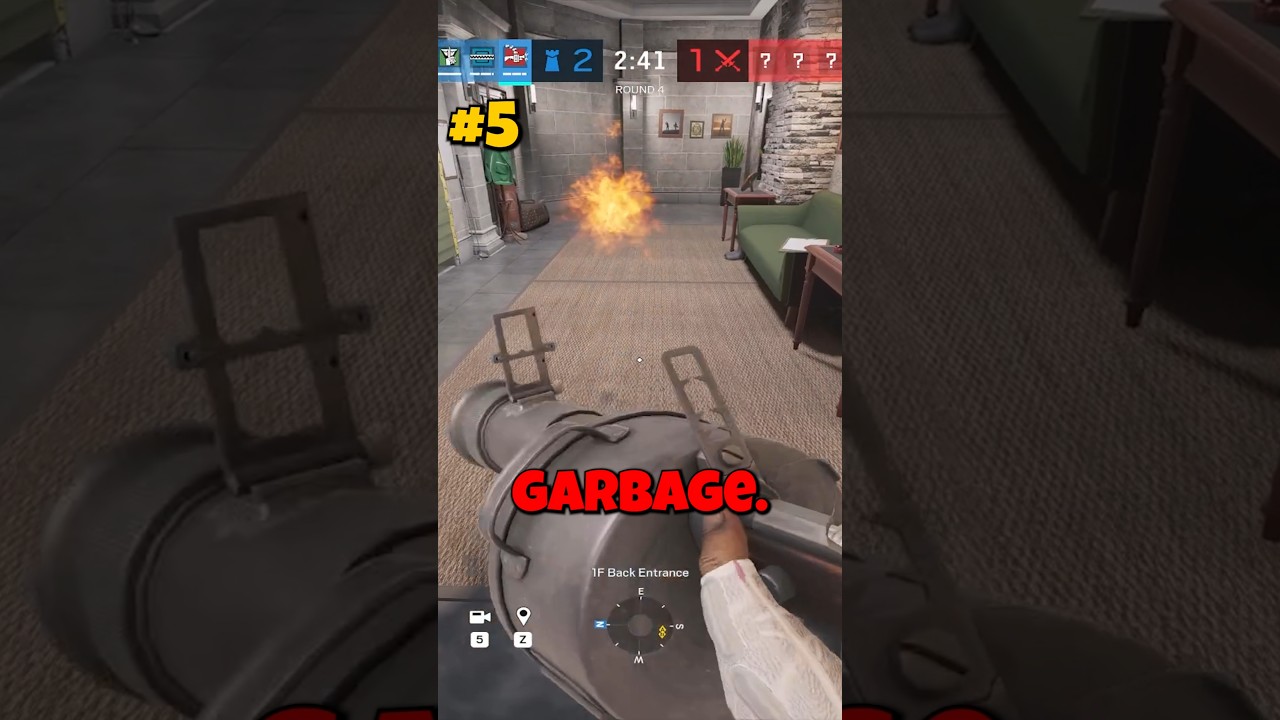 The 5 Top 5 Worst Operators in Rainbow 6 Siege Y9S3