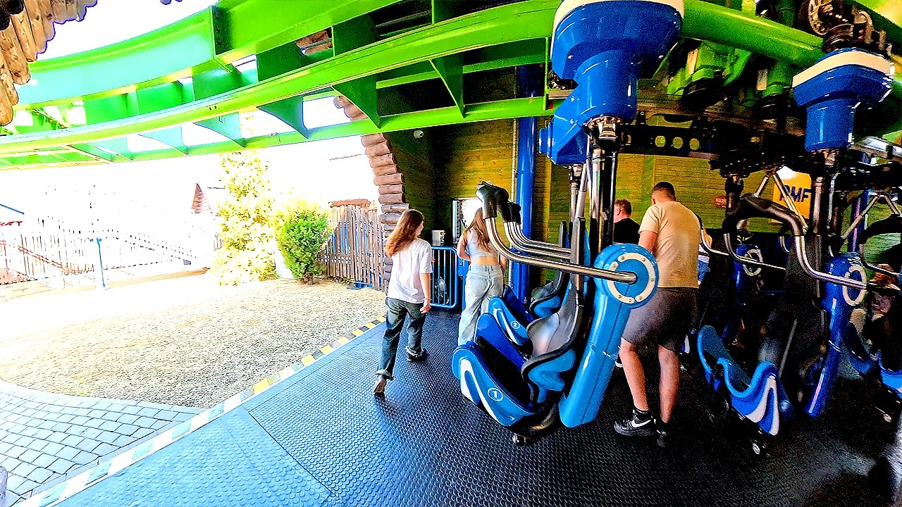 Dragon Full Ride at Energylandia 2025 in Stunning 4K 🎢 (POV) | Zator, Poland