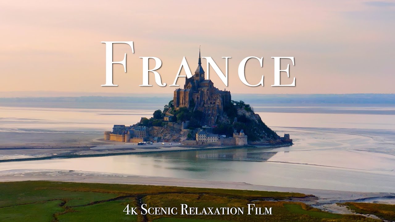 Experience France in Stunning 4K: Relaxing Scenic Journey 🇫🇷