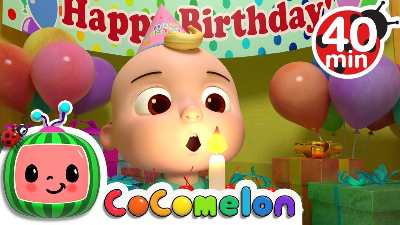 Happy Birthday Song + More Nursery Rhymes & Kids Songs - CoComelon