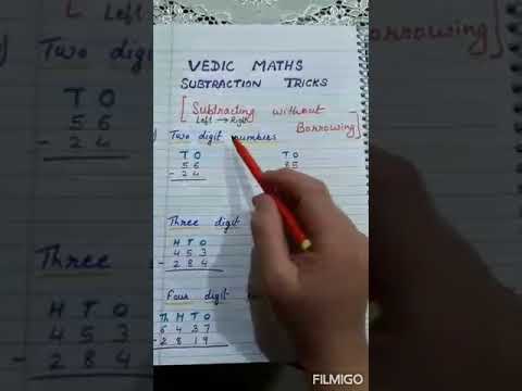 Vedic Maths part 2( Subtraction Tricks)