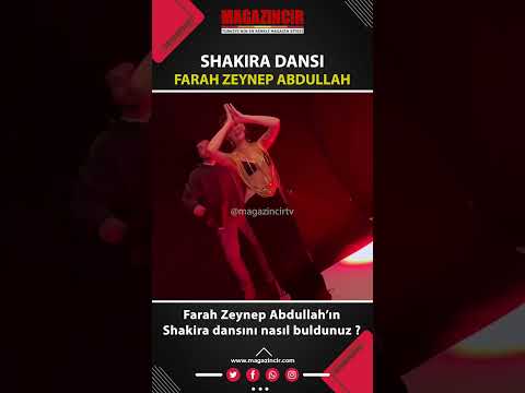 Farah Zeynep Abdullah - Shakira Dansını Nasıl Buldunuz ? #farahzeynepabdullah
