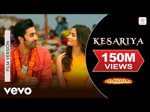 Kesariya - Film Version | BrahmÄstra | Ranbir | Alia | Pritam | Arijit | Amitabh
