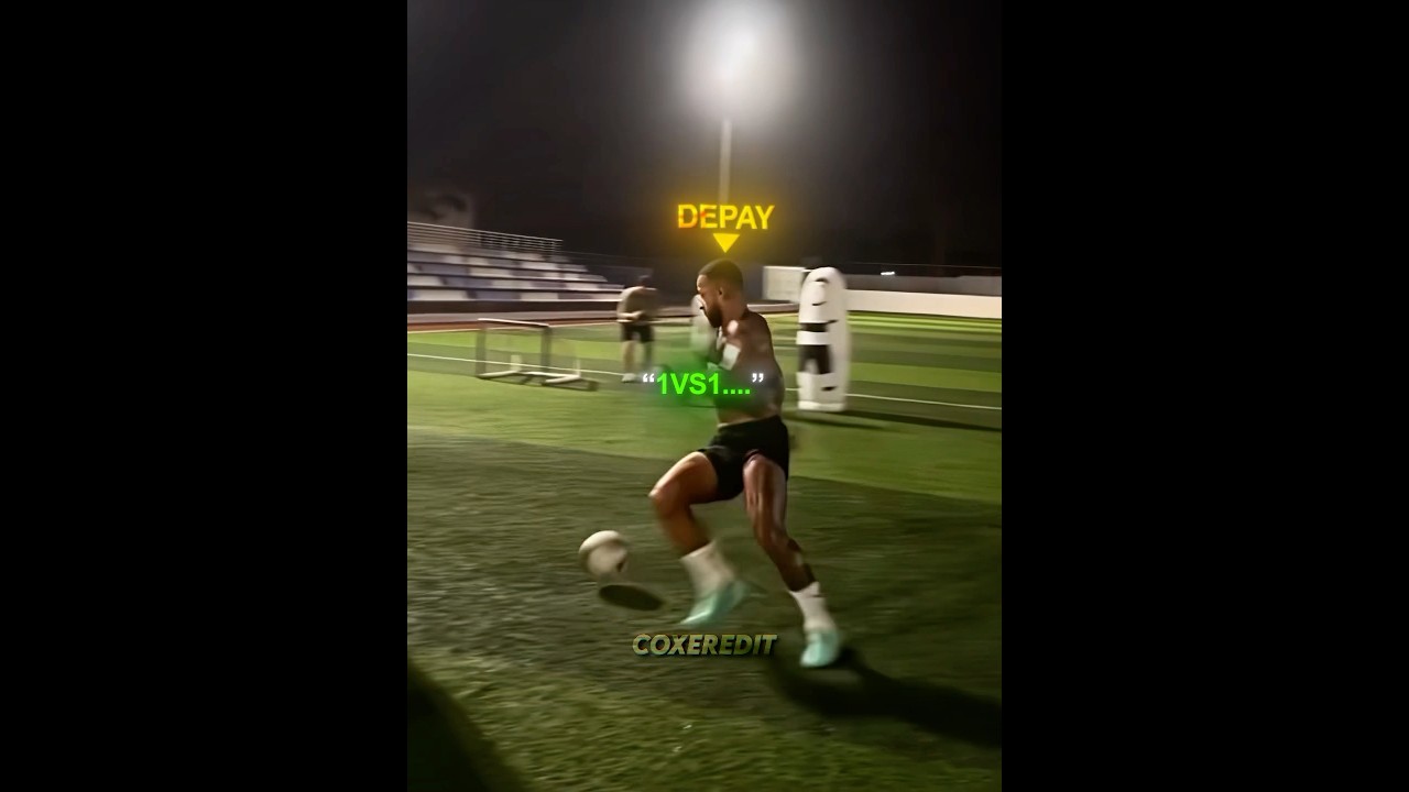 Memphis Depay's Intense Training for Power & Precision 💪