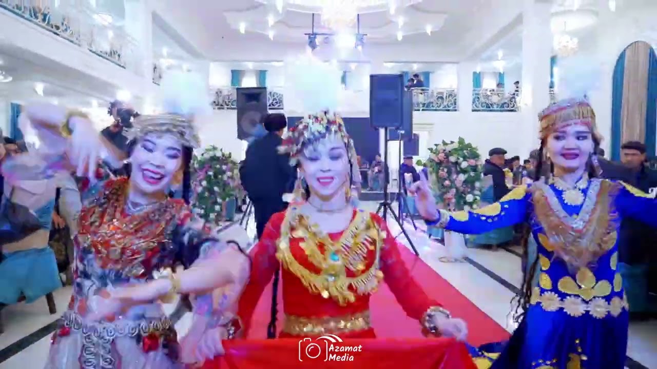 JALILBEK MASHARIPOV LAZGI raqqosalar to'yni yorvorishdi