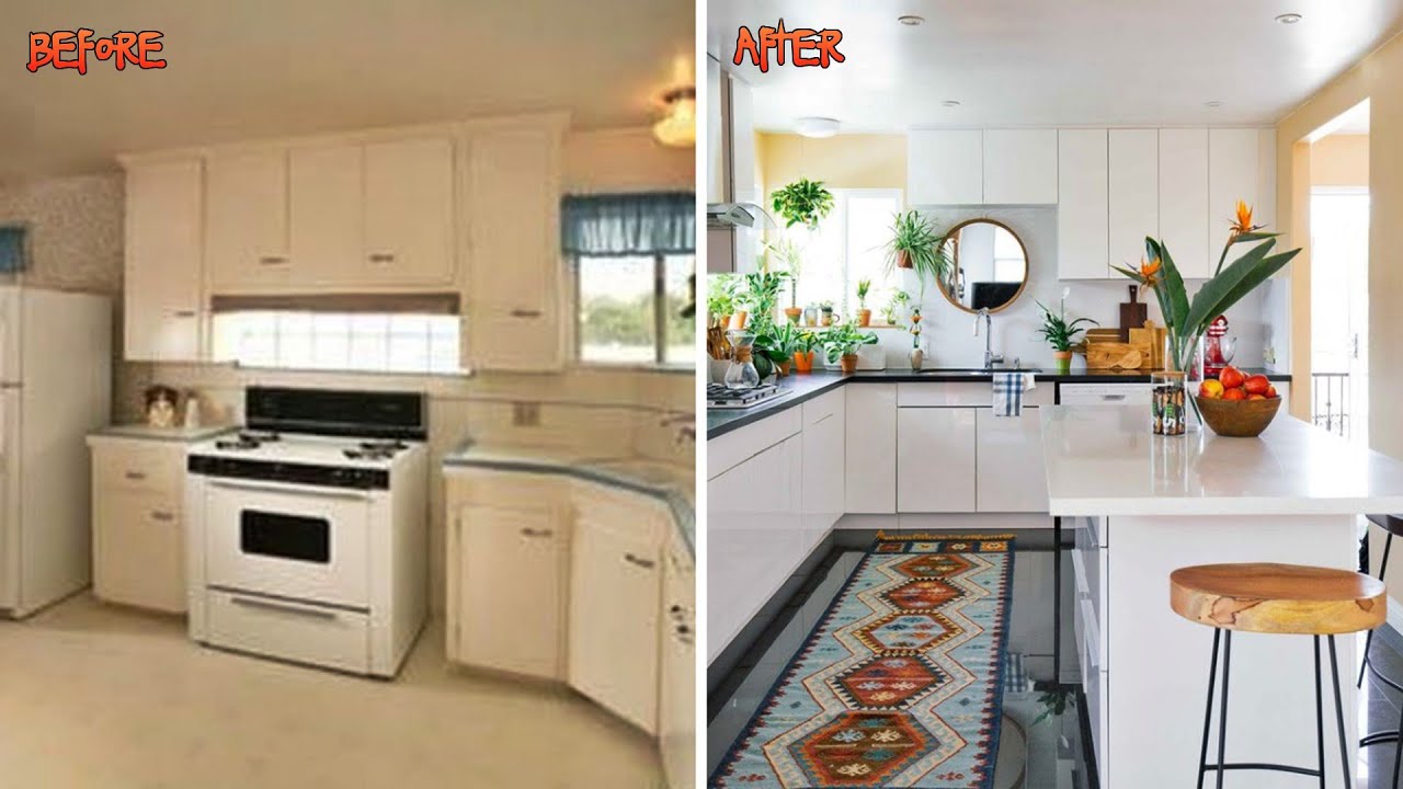 10 Small Kitchen Makeovers: Before & After 🏡