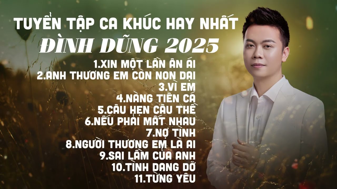 Đỉnh Cao Ca Khúc Đình Dũng 2025 🎶