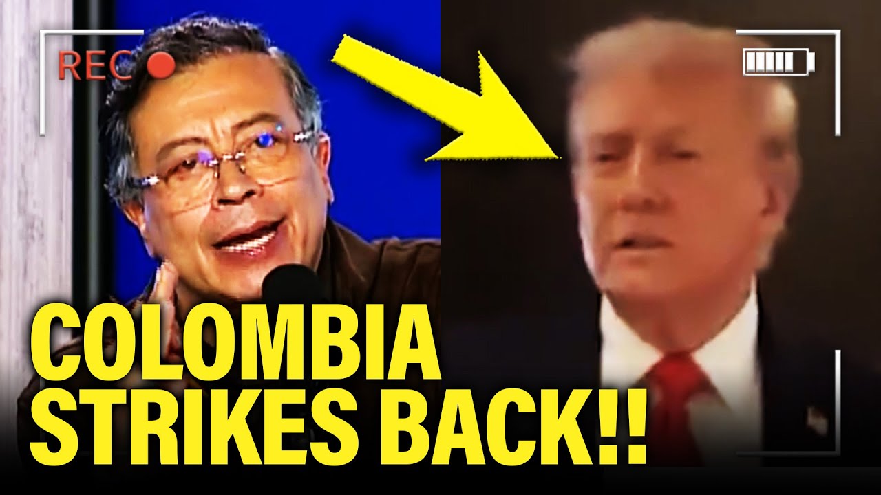 Colombia's President Gustavo Petro Responds Firmly to Trump's Threats